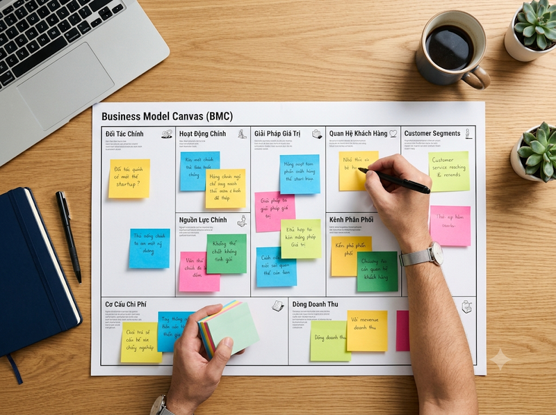 Hướng dẫn Business Model Canvas cho người mới bắt đầu