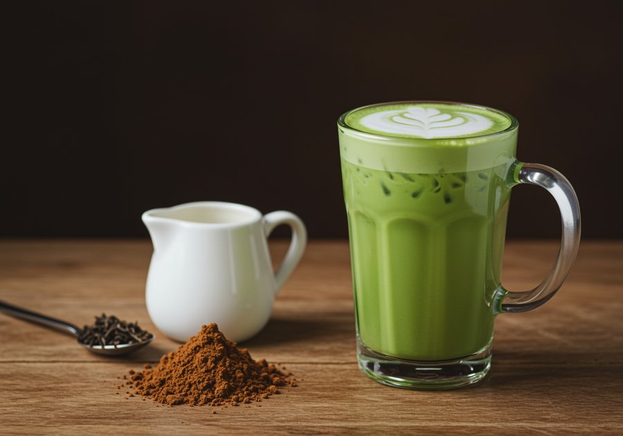 Cách pha trà sữa thái xanh với bột béo béo mịn không ngấy