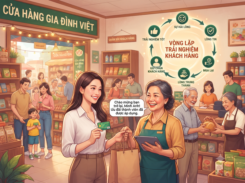Chăm sóc khách hàng để tăng tỷ lệ quay lại