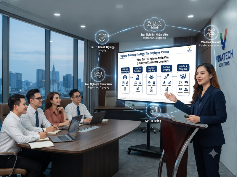 Employer Branding giúp thu hút và giữ chân nhân tài