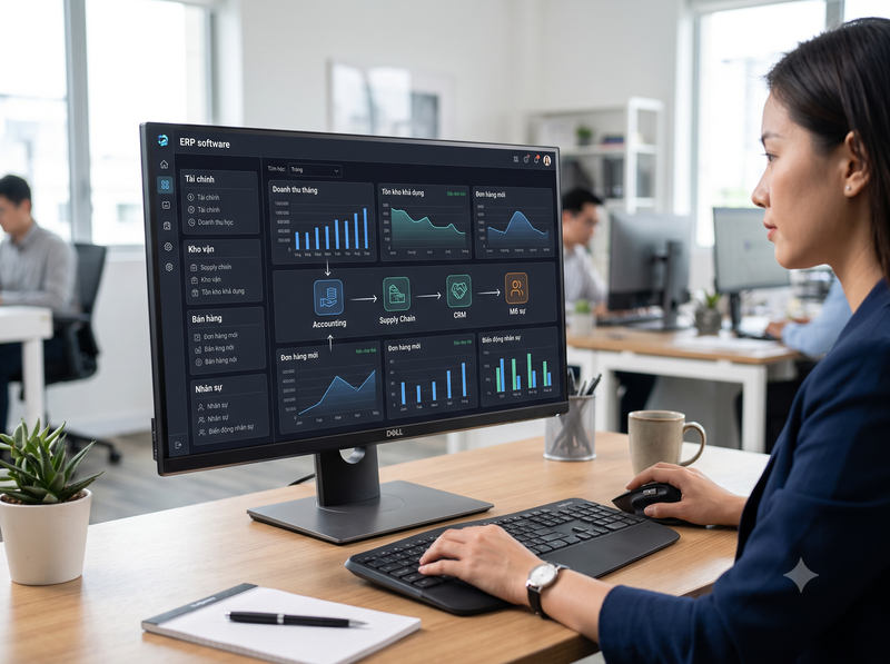 ERP giúp doanh nghiệp quản trị nguồn lực hiệu quả