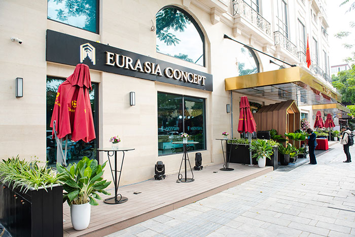Eurasia Concept chính thức khai trương showroom đầu tiên tại Hà Nội