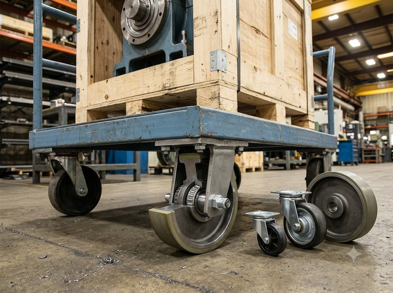Giá bánh xe đẩy công nghiệp phụ thuộc vào những yếu tố nào?