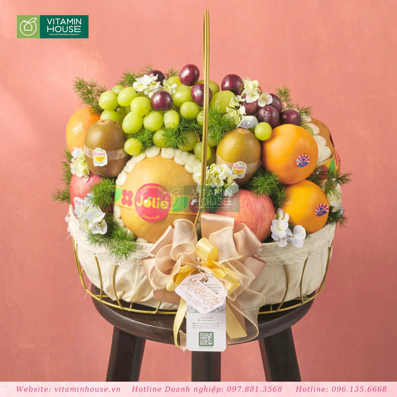 Điều gì làm nên giá trị thương hiệu giỏ trái cây Vitamin House?
