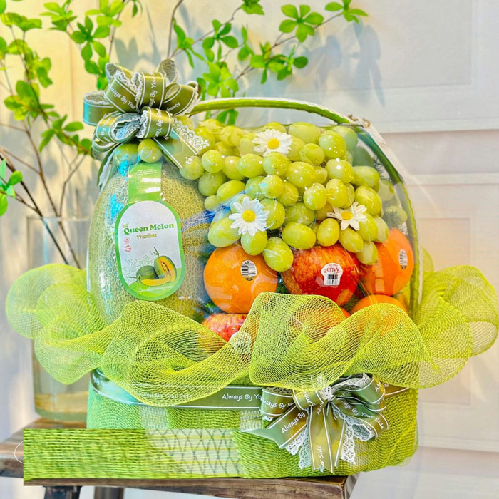 So sánh lợi ích khi doanh nghiệp dùng giỏ trái cây làm quà