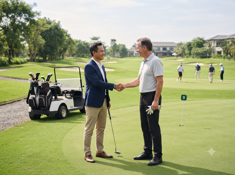 Golf doanh nhân giúp mở rộng quan hệ kinh doanh