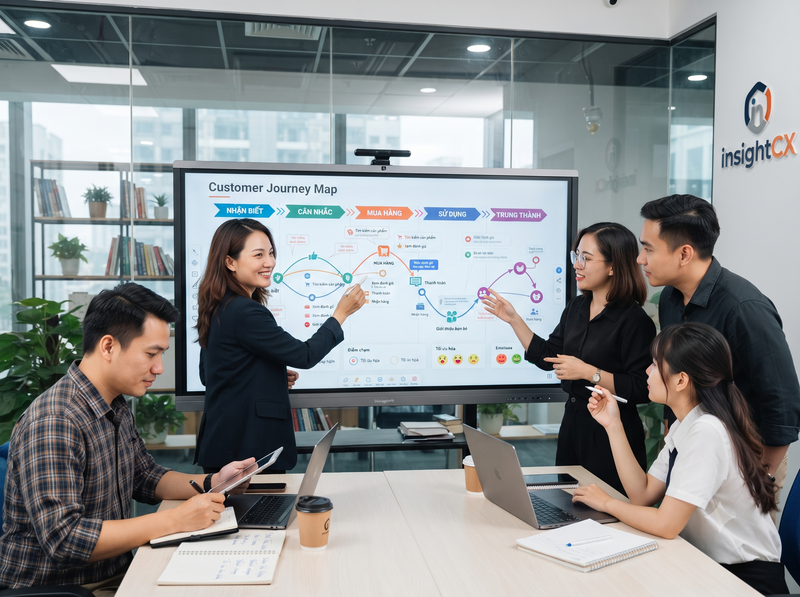 Hành trình khách hàng và cách tối ưu từng điểm chạm