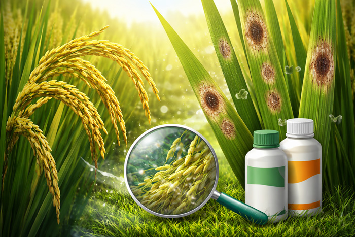 Công dụng hoạt chất isoprothiolane và tricyclazole đối với đạo ôn lúa