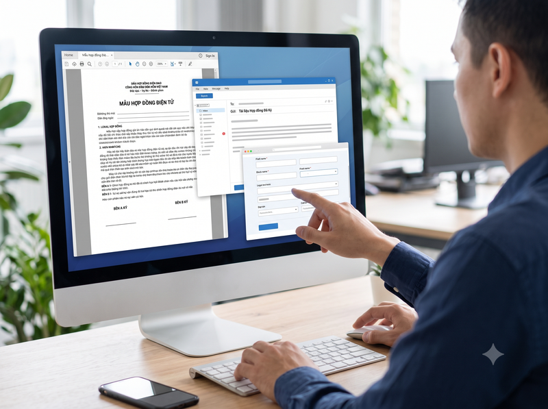 Hợp đồng điện tử có giá trị pháp lý như thế nào