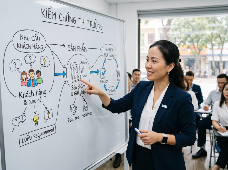 Kiểm chứng thị trường trước khi đầu tư kinh doanh