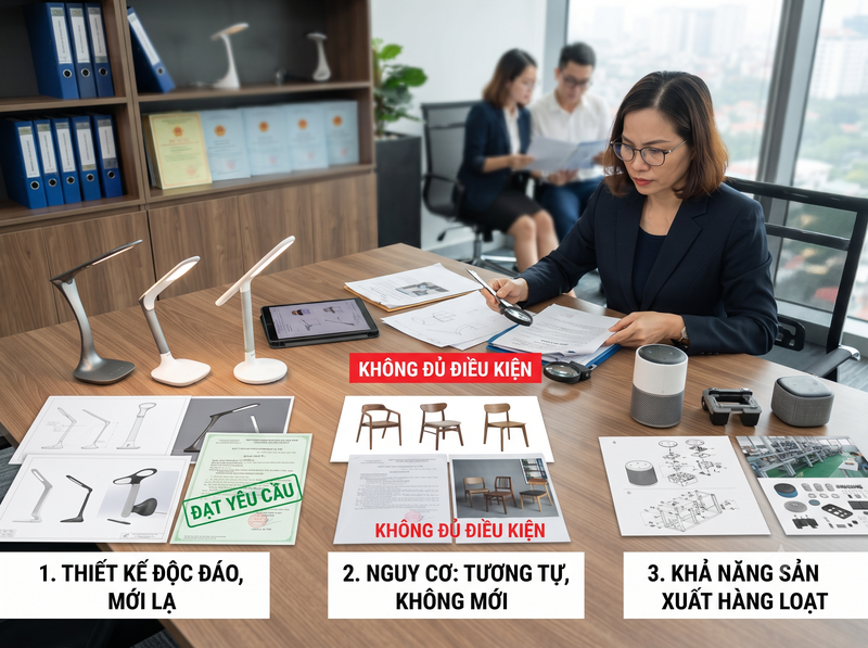 Kiểu dáng công nghiệp và điều kiện được bảo hộ