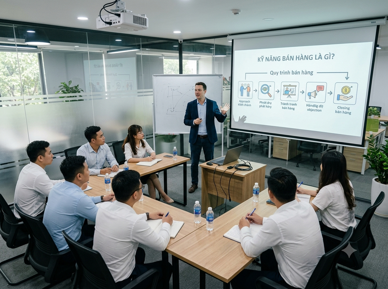 Những kỹ năng bán hàng cần có để tăng doanh số