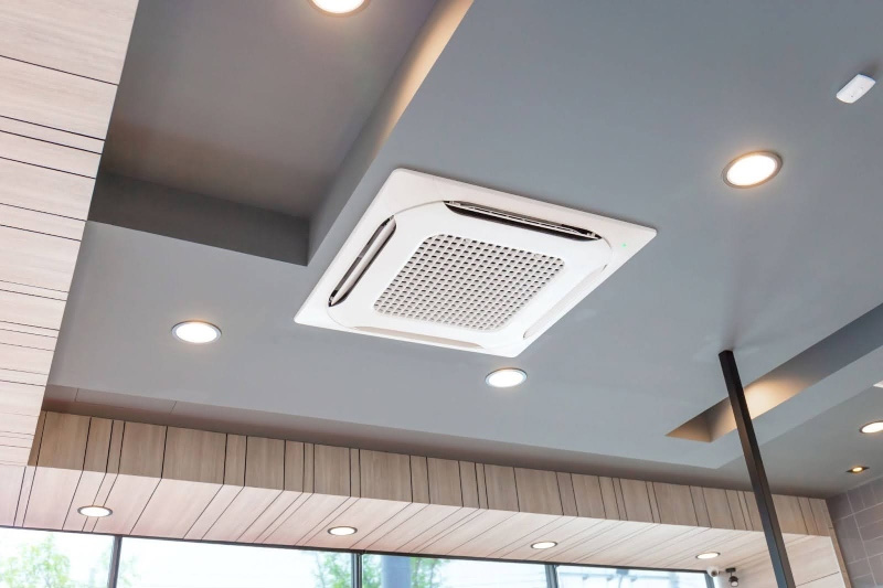 Hướng dẫn lắp đặt miệng gió trên trần thạch cao kiểu âm trần
