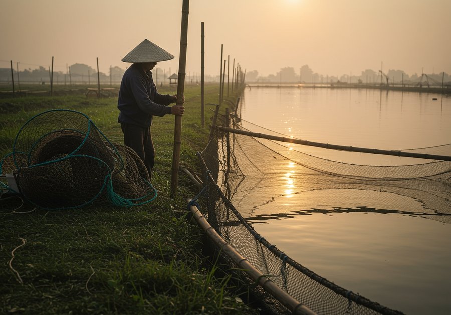 Cách nuôi cá rô đầu nhím trong bể bạt đạt năng suất cao