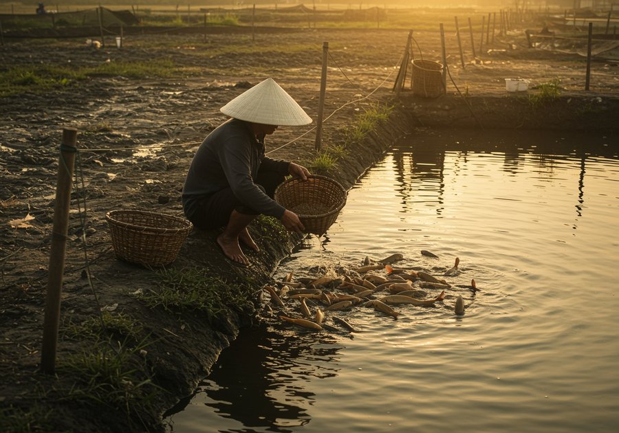 Cách nuôi cá rô đầu nhím trong vèo tiết kiệm chi phí hiệu quả