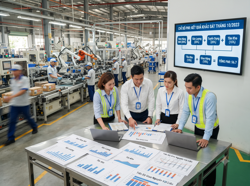 PMI và ý nghĩa đối với nền kinh tế