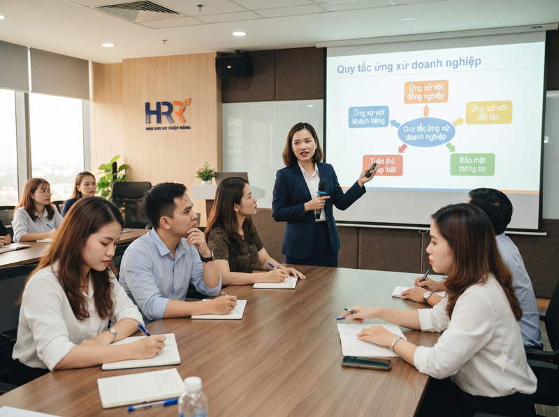 Xây dựng quy tắc ứng xử doanh nghiệp chuyên nghiệp