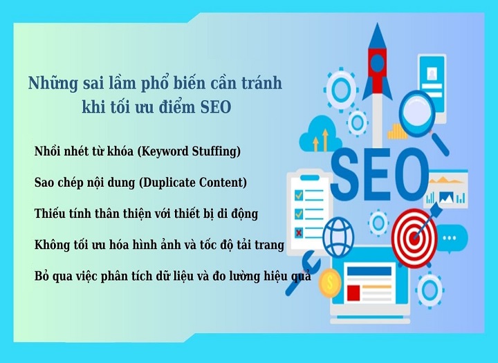 10 sai lầm phổ biến khi làm SEO website nên biết để phòng tránh