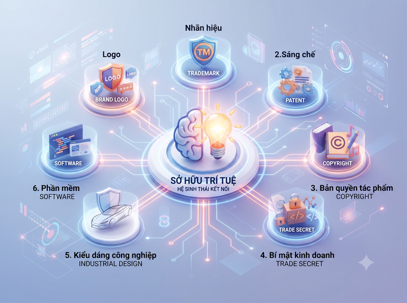 Sở hữu trí tuệ và những quyền doanh nghiệp cần biết