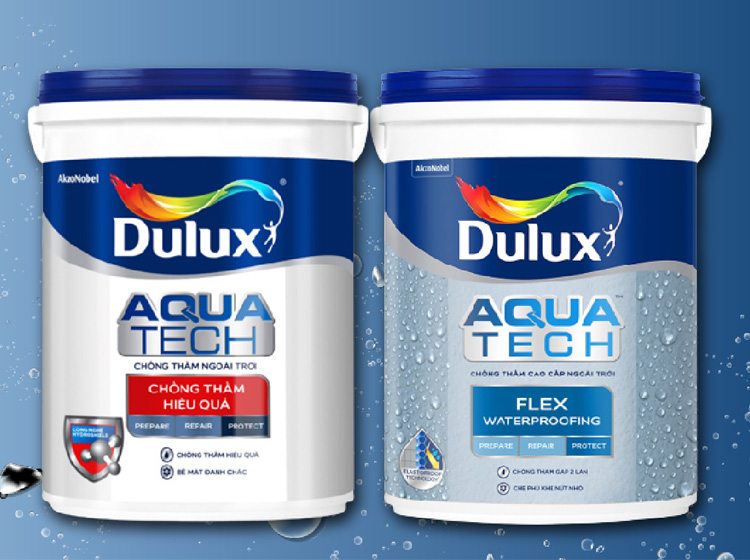 So sánh các loại sơn chống thấm ngược Dulux, Jotun và Sika