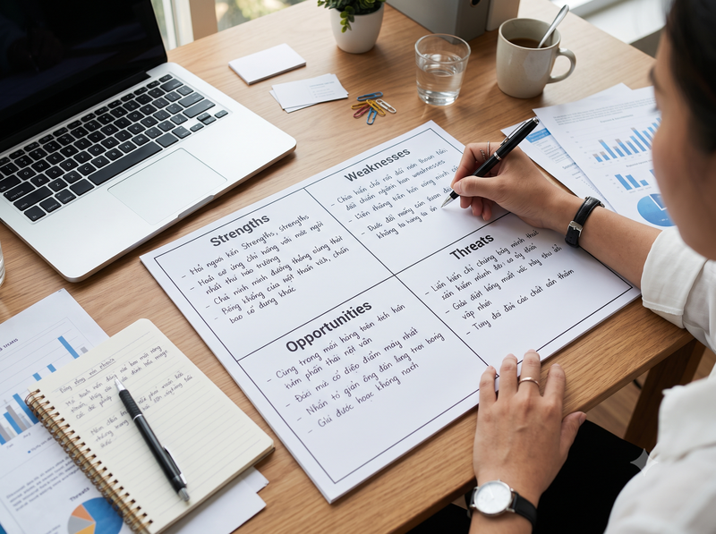 SWOT và cách phân tích doanh nghiệp hiệu quả
