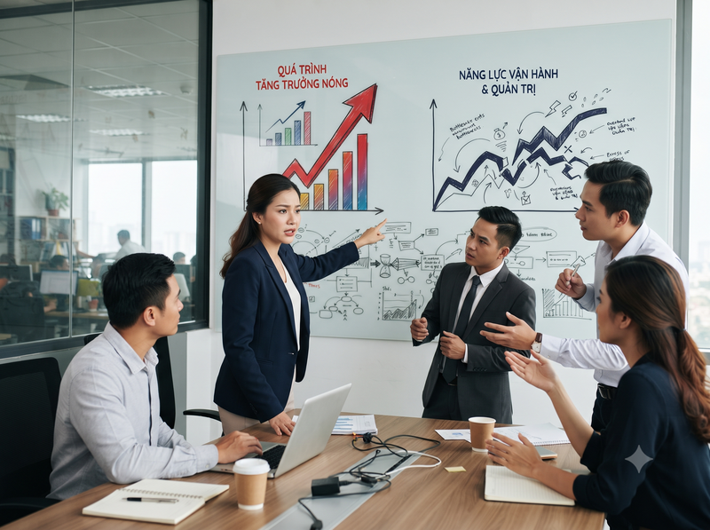 Tăng trưởng nóng và cách kiểm soát rủi ro mở rộng
