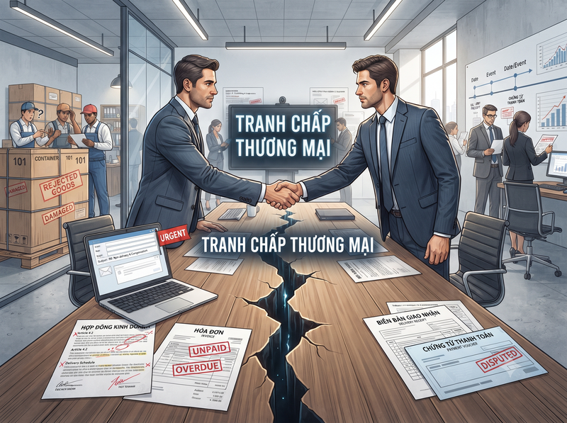 Các dạng tranh chấp thương mại và cách xử lý