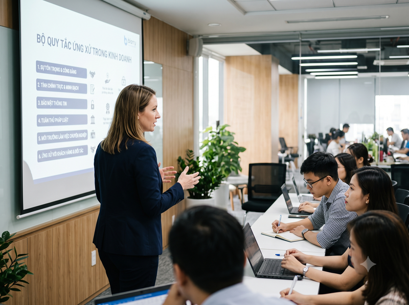 Quy tắc ứng xử giúp xây dựng quan hệ bền vững