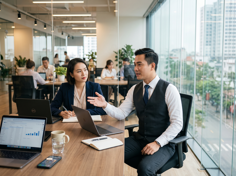 Hướng dẫn chọn vest doanh nhân theo môi trường công việc