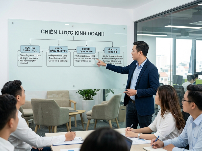 Quy trình xây dựng chiến lược kinh doanh từ A đến Z