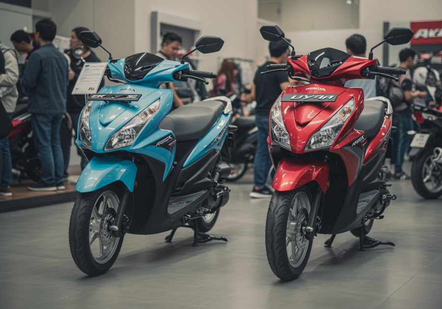 Nên chọn mua xe tay ga Yamaha Luvias hay Honda Click?