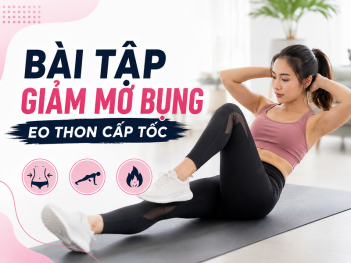 Những bài tập thể dục giảm mỡ bụng