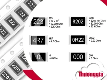 Hướng dẫn cách đọc điện trở dán SMD nhanh qua ví dụ thực tế