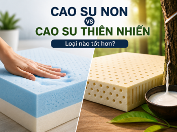 So sánh cao su non và cao su thiên nhiên loại nào tốt hơn