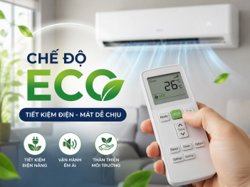 Tại sao nên sử dụng chế độ Eco trên máy lạnh