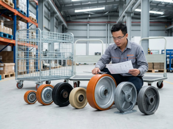 Những yếu tố ảnh hưởng đến giá bánh xe đẩy công nghiệp