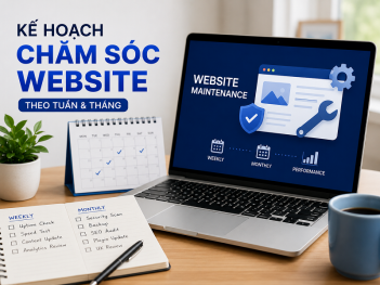 Cách lập kế hoạch chăm sóc website theo tuần và tháng