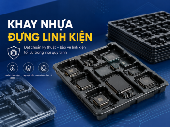 Khay nhựa đựng linh kiện cần đạt tiêu chuẩn kỹ thuật nào