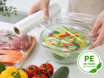 Có nên dùng màng PE để đóng gói thực phẩm không