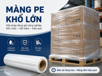 Ưu và nhược điểm của màng PE khổ lớn trong đóng gói công nghiệp