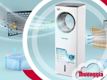 Quạt hơi nước chạy yếu gió cần khắc phục ngay với mẹo này