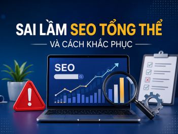 Những sai lầm phổ biến trong SEO tổng thể và cách khắc phục