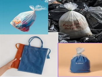 So sánh túi vải không dệt với túi nhựa trong chiến lược quảng bá thương hiệu