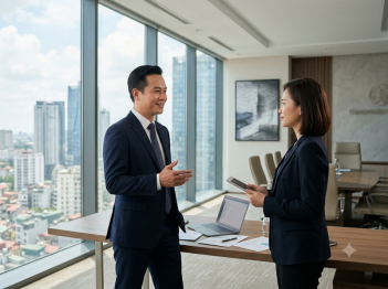 Xây dựng hình ảnh doanh nhân chuyên nghiệp và uy tín