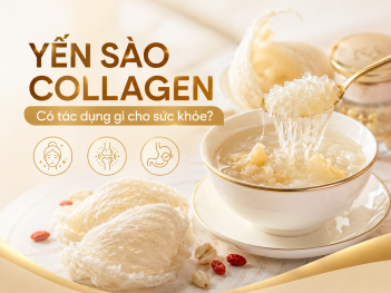 Yến sào collagen có tác dụng gì cho sức khỏe