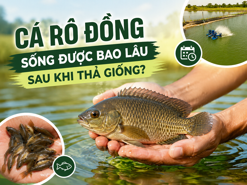 Cá rô đồng sống được bao lâu sau khi thả giống