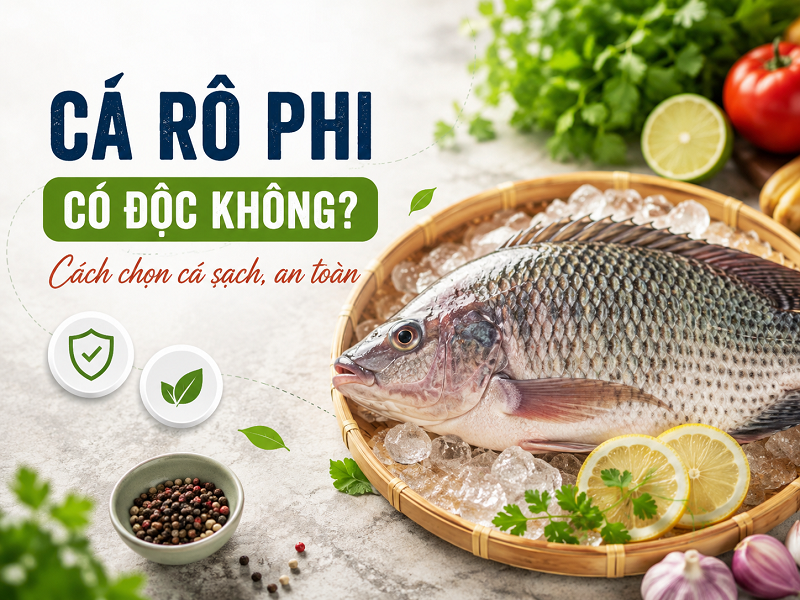 Cá rô phi có độc không và cách chọn cá sạch an toàn