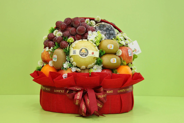 cách chọn trái cây cho giỏ quà