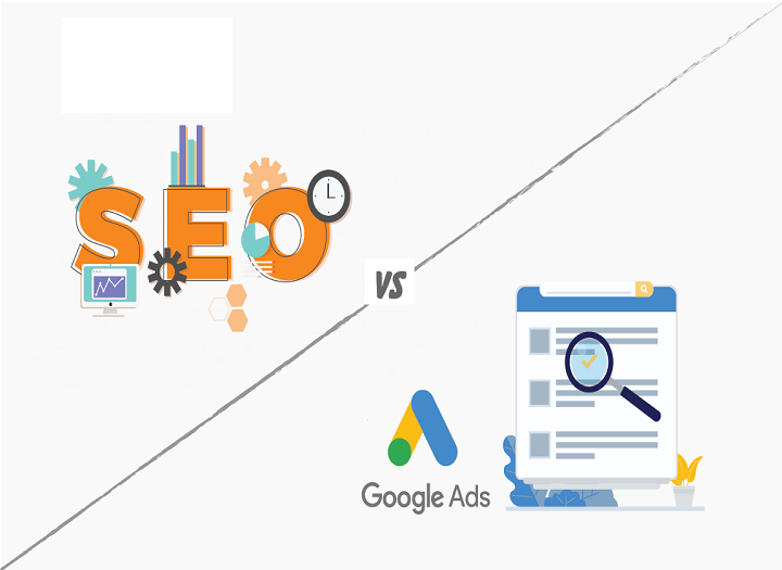 khác nhau giữa SEO và Ads