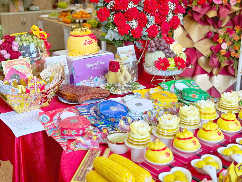 mâm cúng khai trương gồm những gì